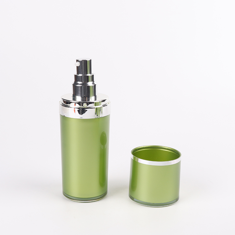 Cosmetic packaging / Acrylic cream jars / Acrylic lotion bottles / Cream jars / Lotion bottles(green)