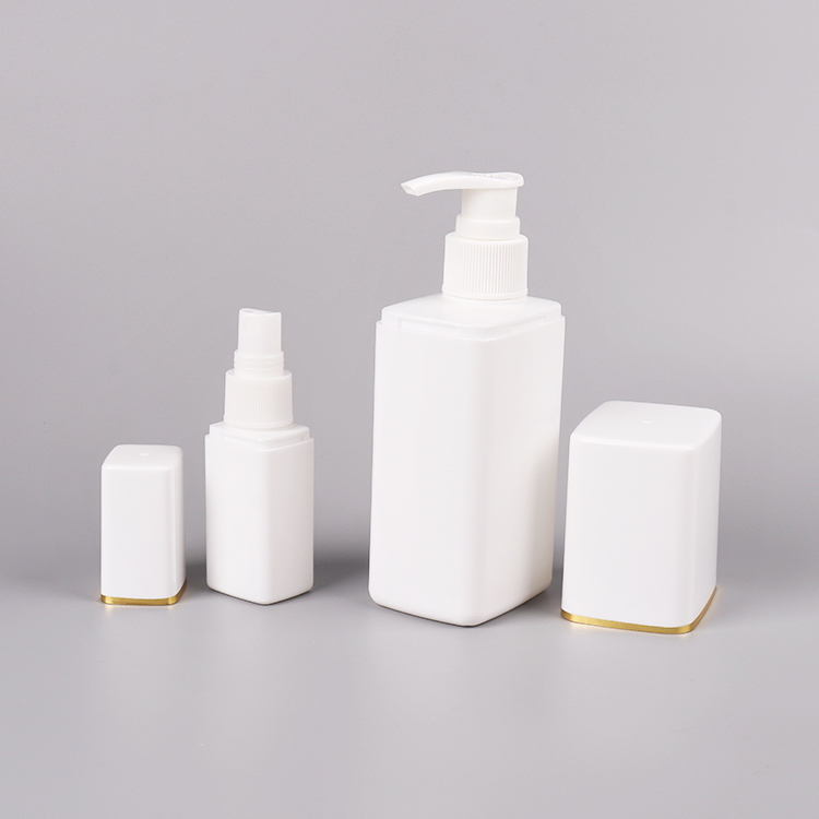 Cosmetic packaging / Square PE bottles / Lotion bottles（Skin care）